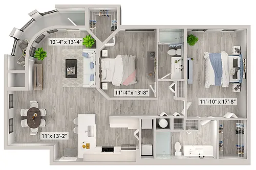 Floor plan Brandywine