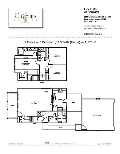 Floor plan Columbus 3.2.5