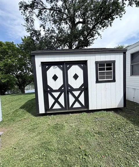 Large storage shed