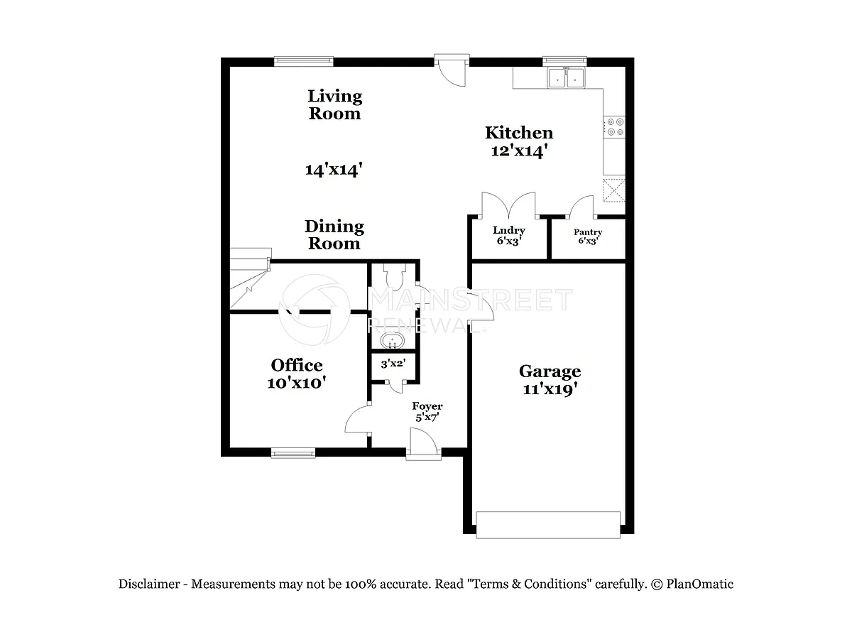 Floor Plan - 1404 Aurora Glen Dr