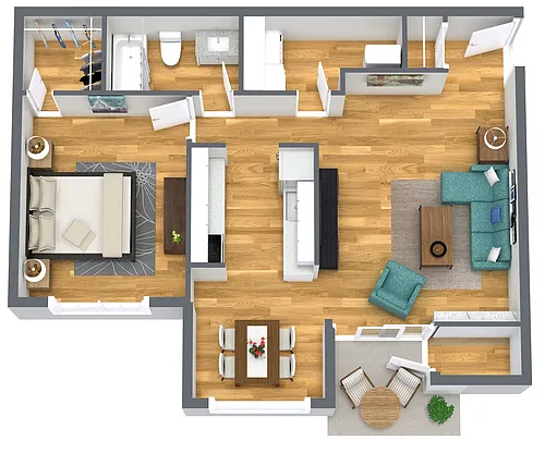 Floor plan Kensington