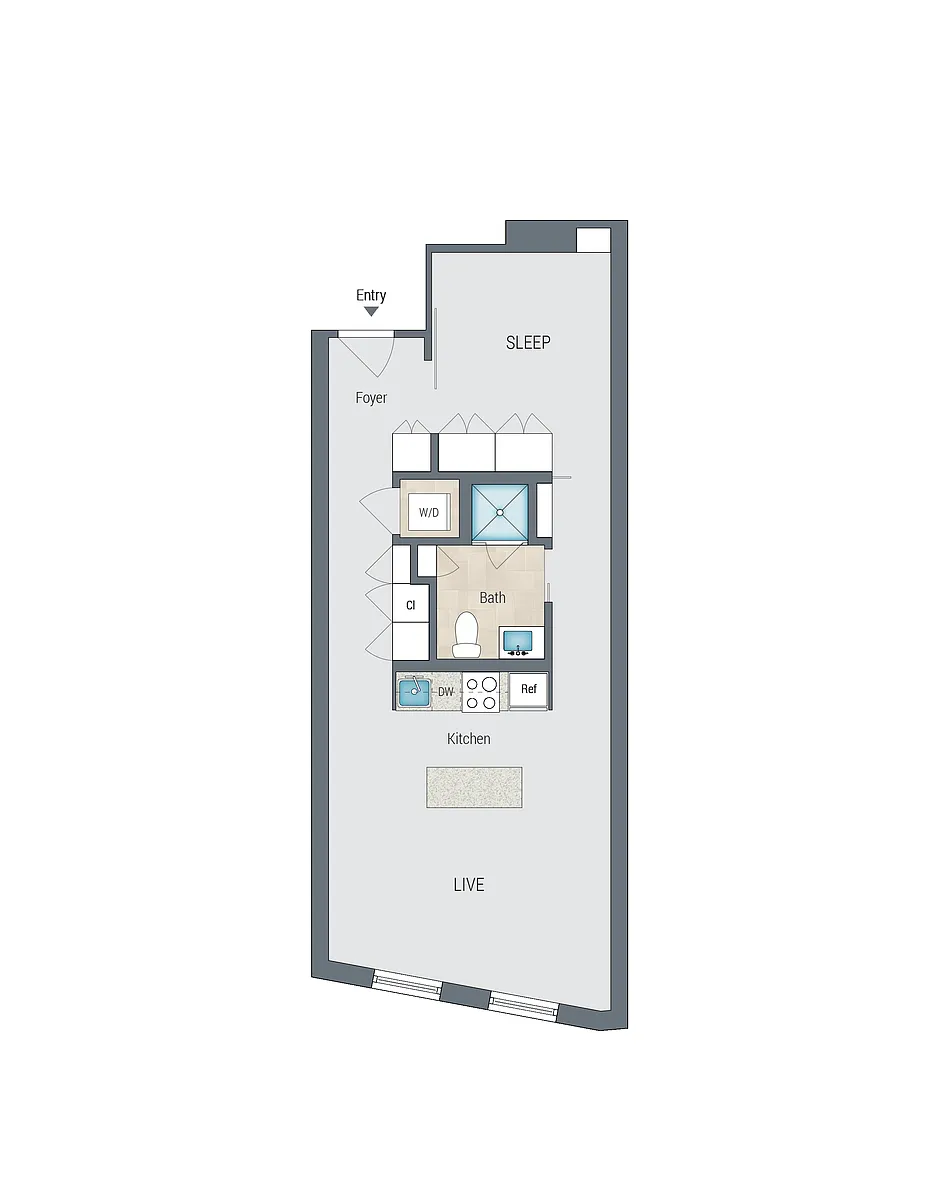 Floor plan A8A