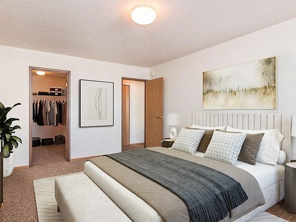 Fargo, ND Foxtail Creek Townhomes | Bedroom