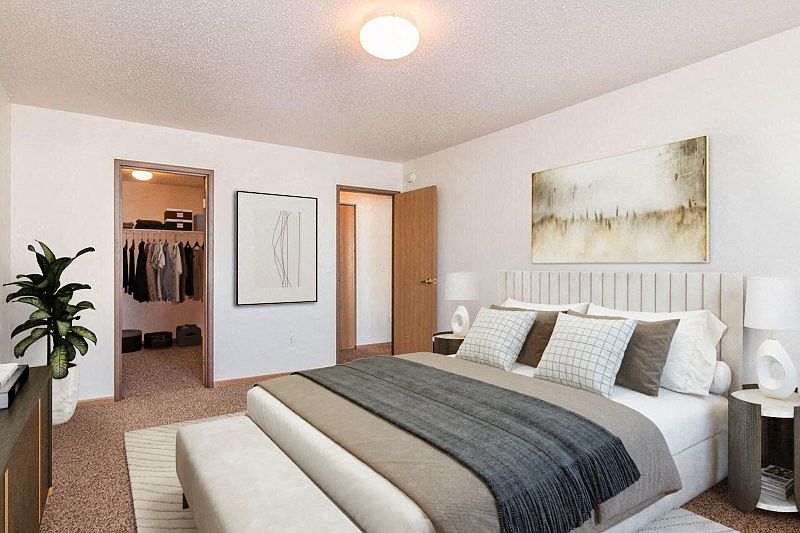 Fargo, ND Foxtail Creek Townhomes | Bedroom