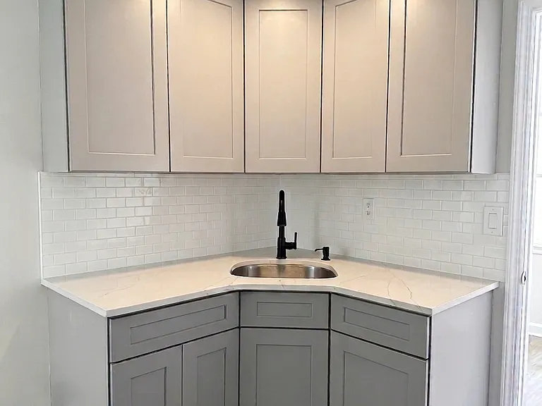 New kitchen cabinets.