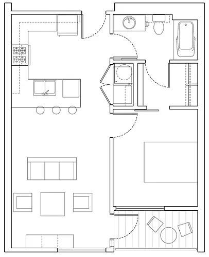 Floor plan 1A