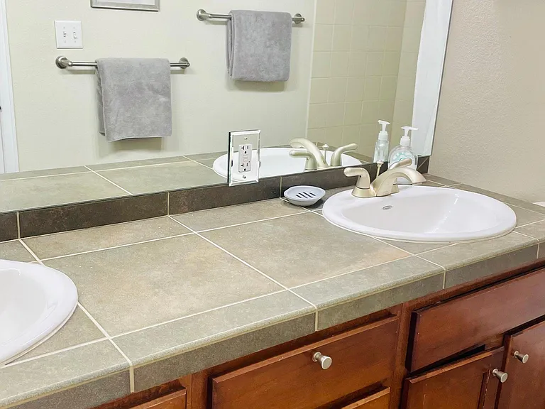 Hall Bathroom - Double sink