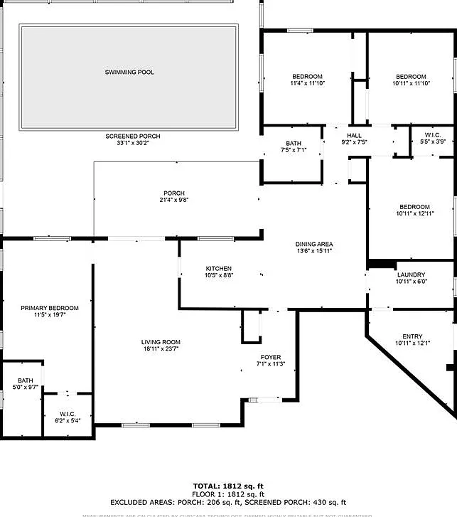 4 bed, 2.0 bath, 1905 sqft, $7,500 — Photo 2