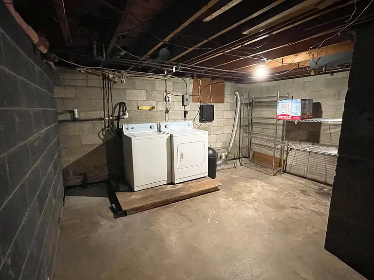Full-size washer and dryer