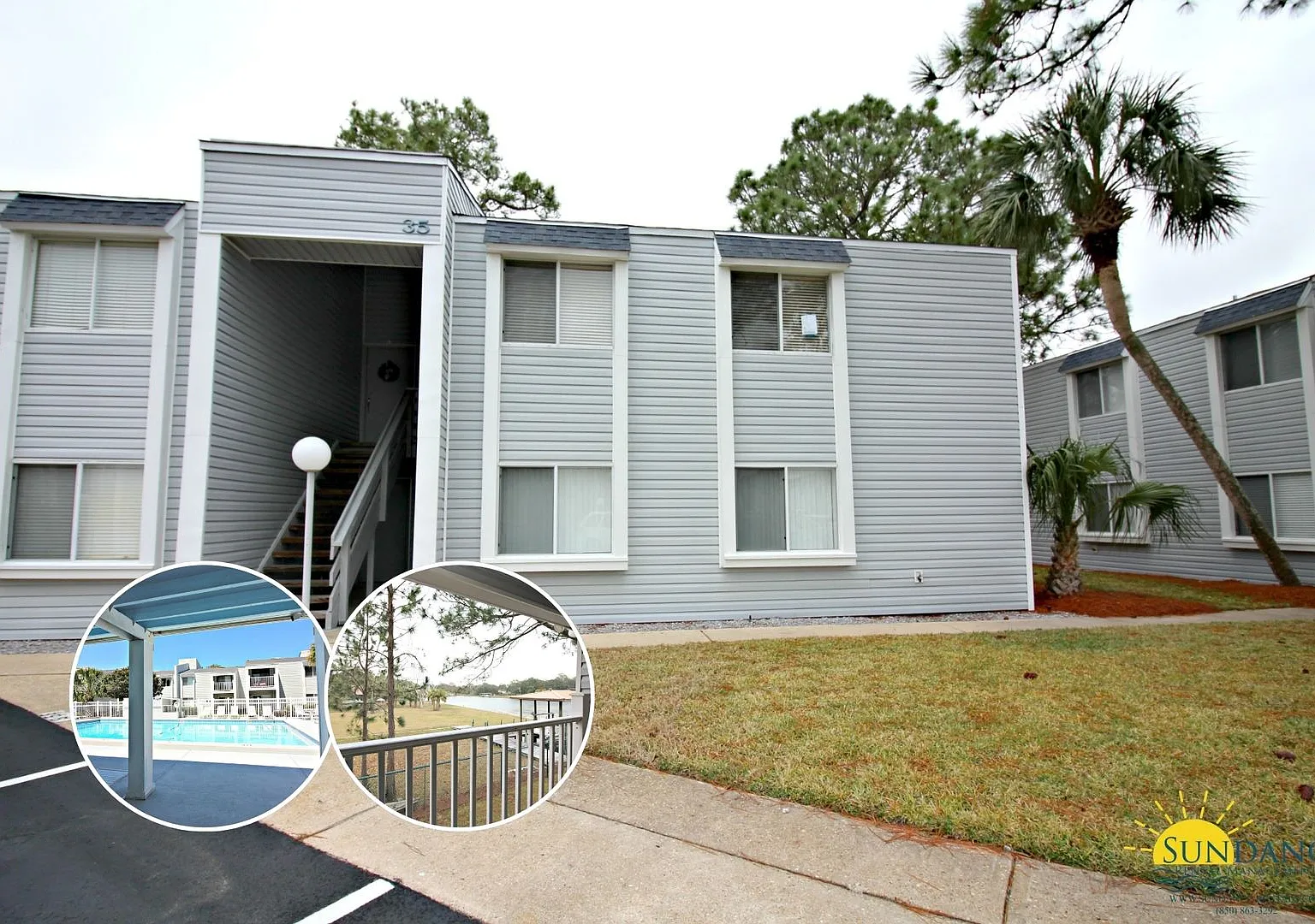 Lovely 2 Bedroom Waterfront Condo In Shalimar — Photo 1