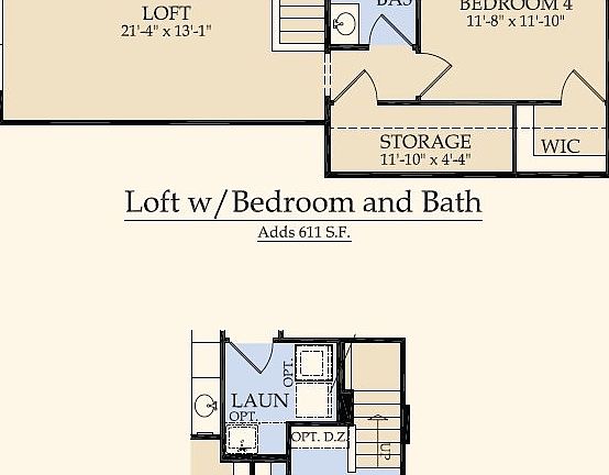 Second Floor Options