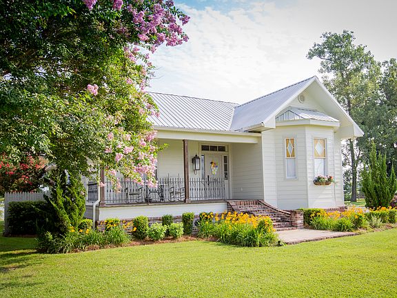Roadside view of the house