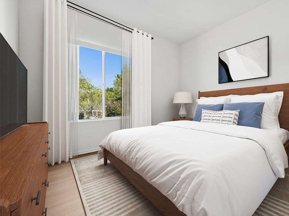 Renovated Package I bedroom with hard surface flooring