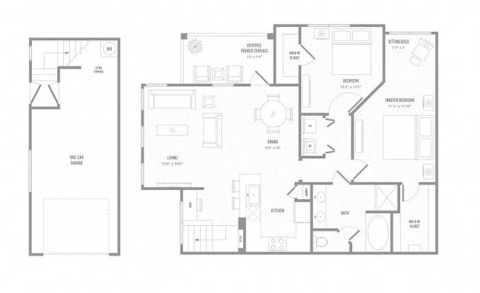 Floor plan B3T