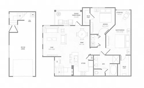 Floor plan B3T