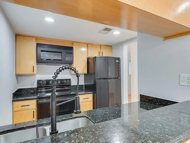 Kitchen with Granite Countertops