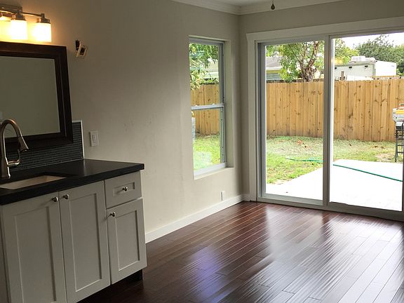 Family room with wet sink