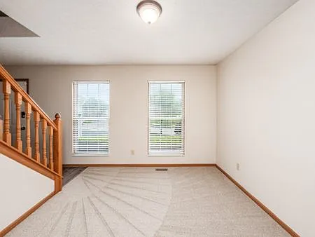 Front Flex Room Open to Kitchen
