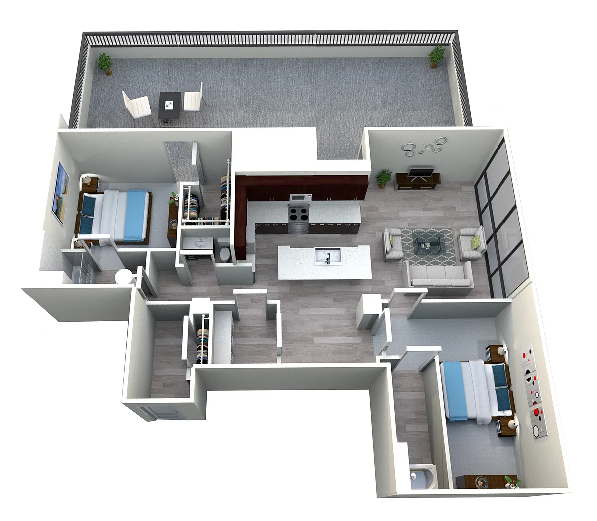 Floor plan Penthouse A