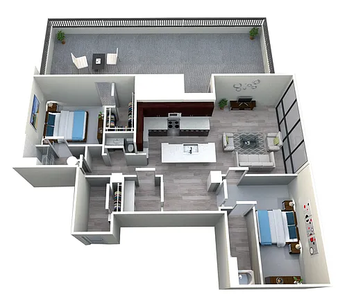 Floor plan Penthouse A