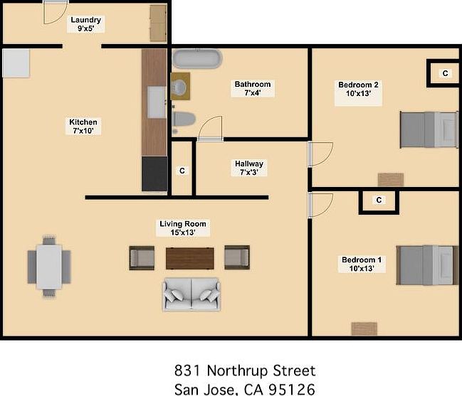 1st image of 831 Northrup St