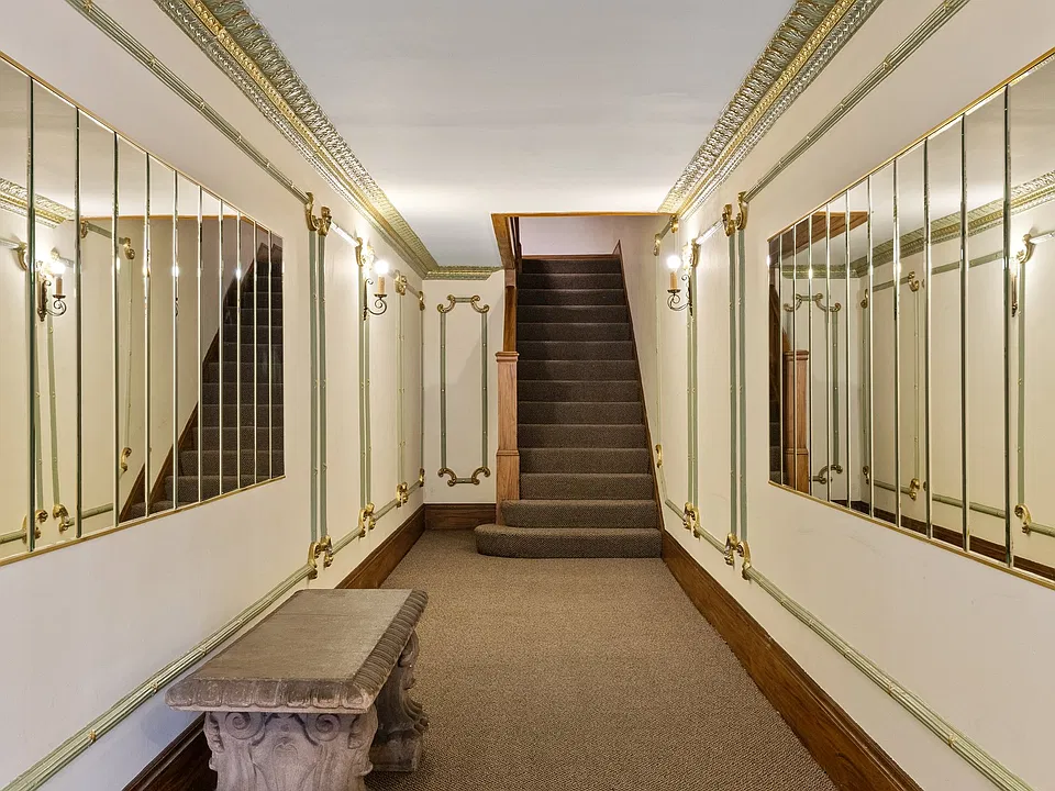 Lobby towards first landing