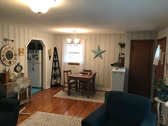 Dining area; attached to living and next to kitchen.