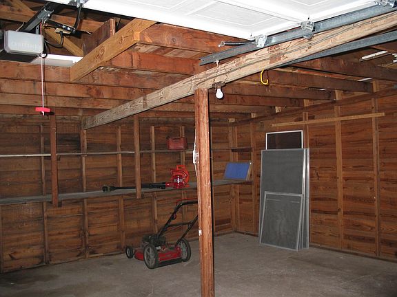 Two car garage