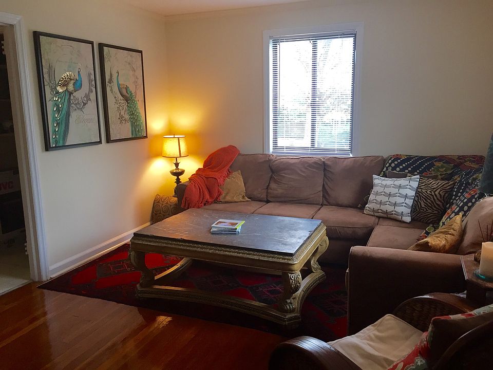 Decorated Model Living Room