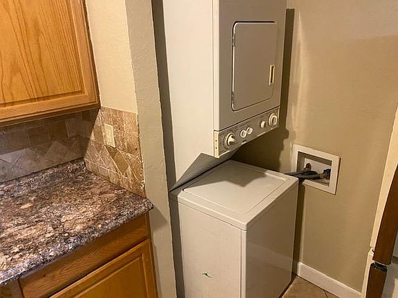 Stackable washer and dryer