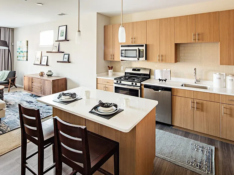One Bedroom Kitchen