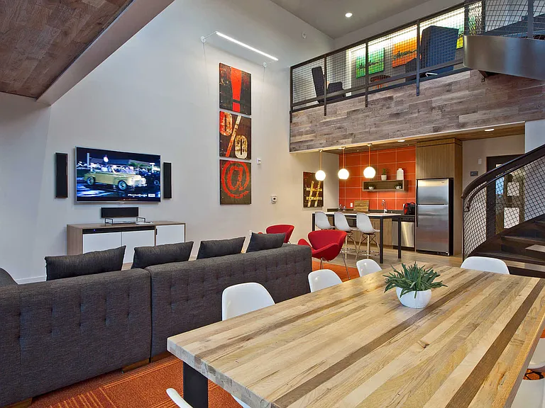 Resident Lounge with Kitchen