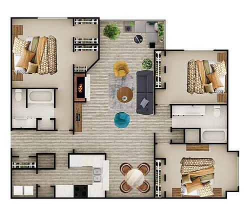 Floor plan 1800 C2