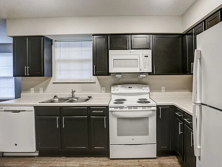 Kitchen and dining area