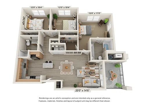 Floor plan Dogwood