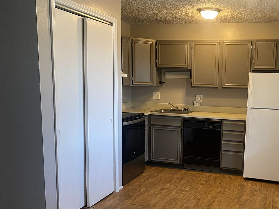 Kitchen features all appliances including dishwasher! Closet for a Pantry.