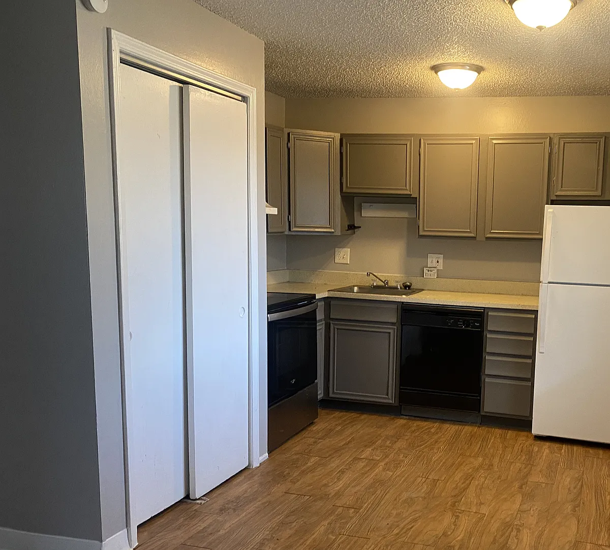 Kitchen features all appliances including dishwasher! Closet for a Pantry. - 730 S Wilcox St #302