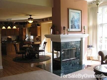 Peninsula Fireplace
						:
						Between great room and kitchen