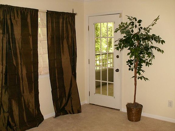 Patio Overlooks Lush Greenspace