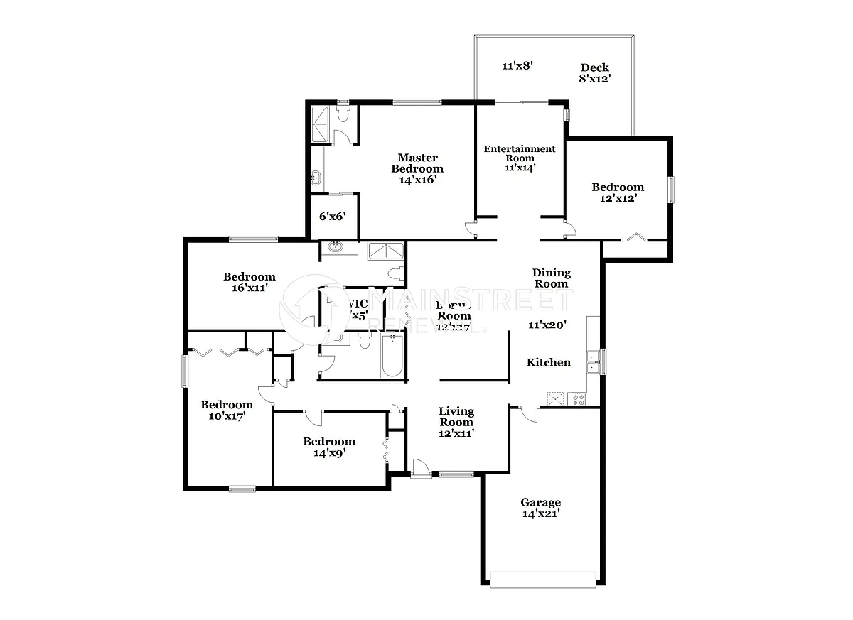 Floor Plan - 612 Angelica Pl