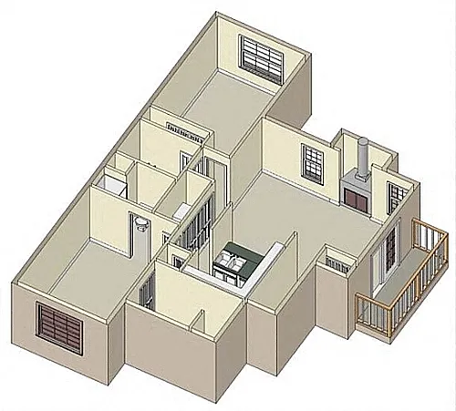 Floor plan B9 Renovated