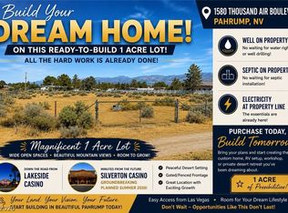 1580 Thousandaire Blvd, Pahrump, NV 89048