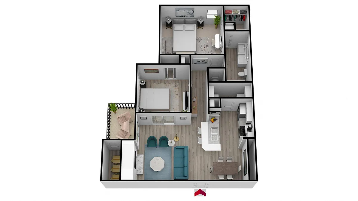 Floor plan B1
