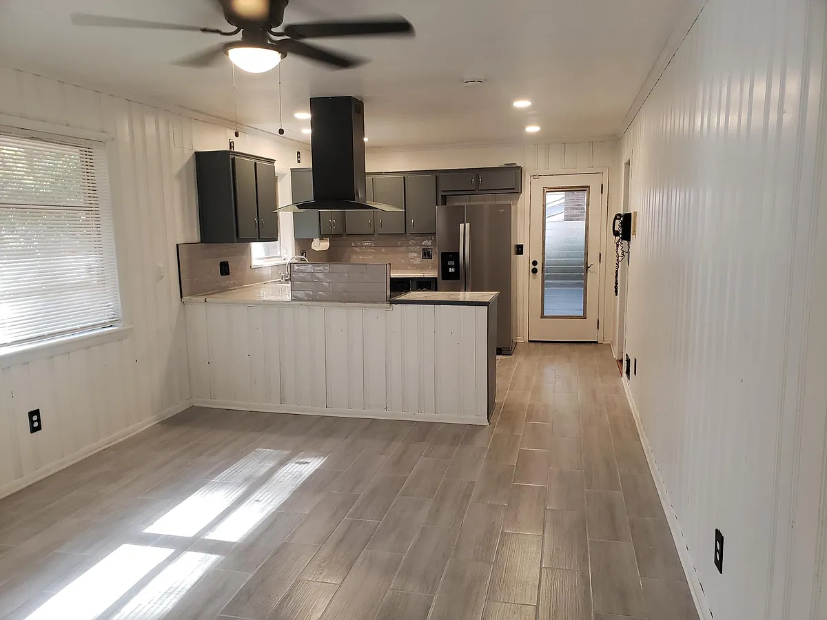 Continue to be part of the fun taking place in the den while preparing food in the kitchen - Arrowood Dr