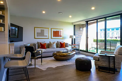 Floor plan 2 Bed 2 Bath with Balcony