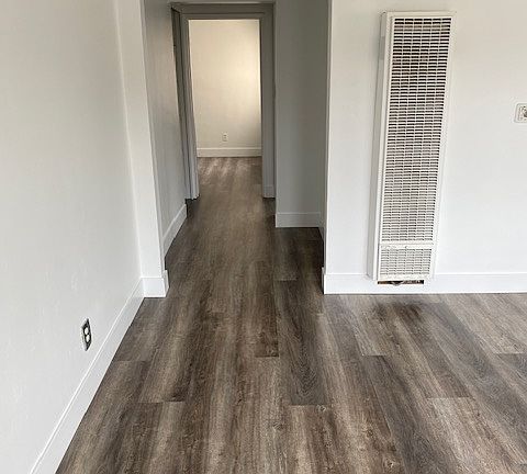 Hall to bedroom