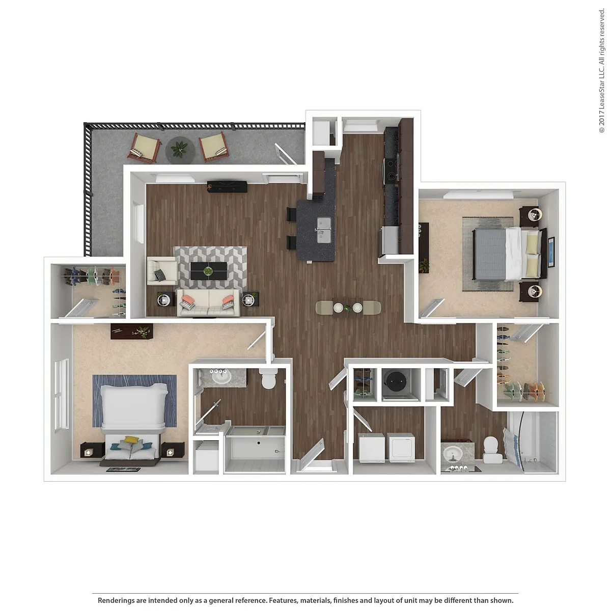 Floor plan B3