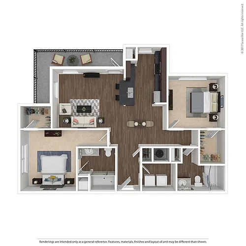 Floor plan B3