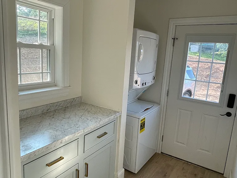 Pantry/Laundry room with exterior access.