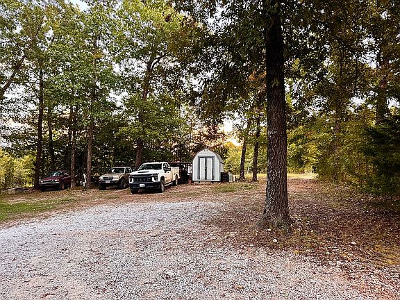 Storage building included